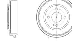 Барабан тормозной G-brake  GD-06376