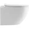 BelBagno BB7026CH-TOR/SC Унитаз подвесной безободковый со смывом "Торнадо", с сиденьем дюропласт soft close