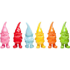 Фигура декоративная Gnome Colore «Разноцветный гном» 11 см