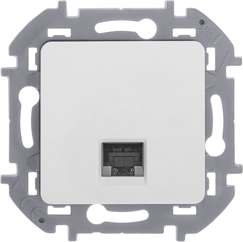 Розетка компьютерная RJ45 категория 5e UTP - Legrand Inspiria - белый