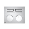 Gessi Hi-Fi 63004#031 Термостат для душа, с включением до 2 источников одновременно (внешняя часть), цвет: хром