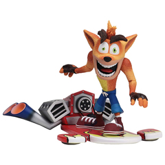 Фигурка NECA Crash Bandicoot: Hoverboard Crash