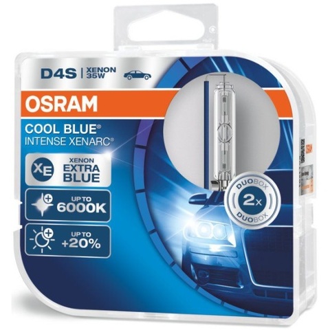 Лампа ксеноновая D4S OSRAM XENARC COOL BLUE INTENSE 2 шт. 66440CBI-HCB Лампа ксеноновая D4S OSRAM XENARC COOL BLUE INTENSE 2 шт. 66440CBI-HCB