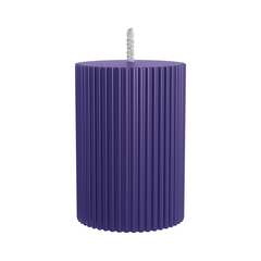 Декоративная свеча 7х10см SCANDYLAB Empire Violet SL-ES07