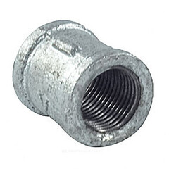 Муфта прямая чугун оц Ду 25 (1") ВР Fittex PLUS