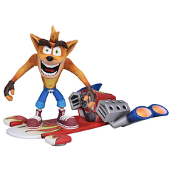Фигурка NECA Crash Bandicoot: Hoverboard Crash