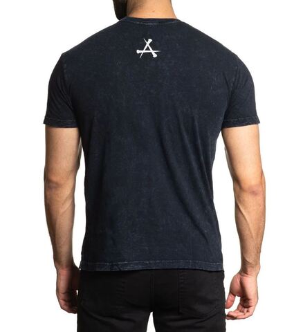 Affliction | Футболка мужская Scarecrow Tee A26059 сзади