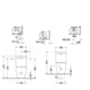 Duravit Happy D.2 934100085 Бачок для унитаза 39,5х16 см, цвет белый, механизм двойного смыва, подключение снизу слева