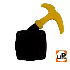 Стартер ручной UNITED PARTS для триммеров 26 куб.см Super E-start (с трещеткой) квадратный (90-1295)