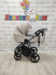 Коляска модульная Adamex Blanc BL-PS18