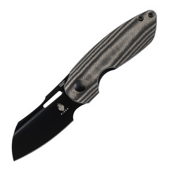 Фото Складной нож Kizer October, сталь CPM 20CV, рукоять Black Micarta