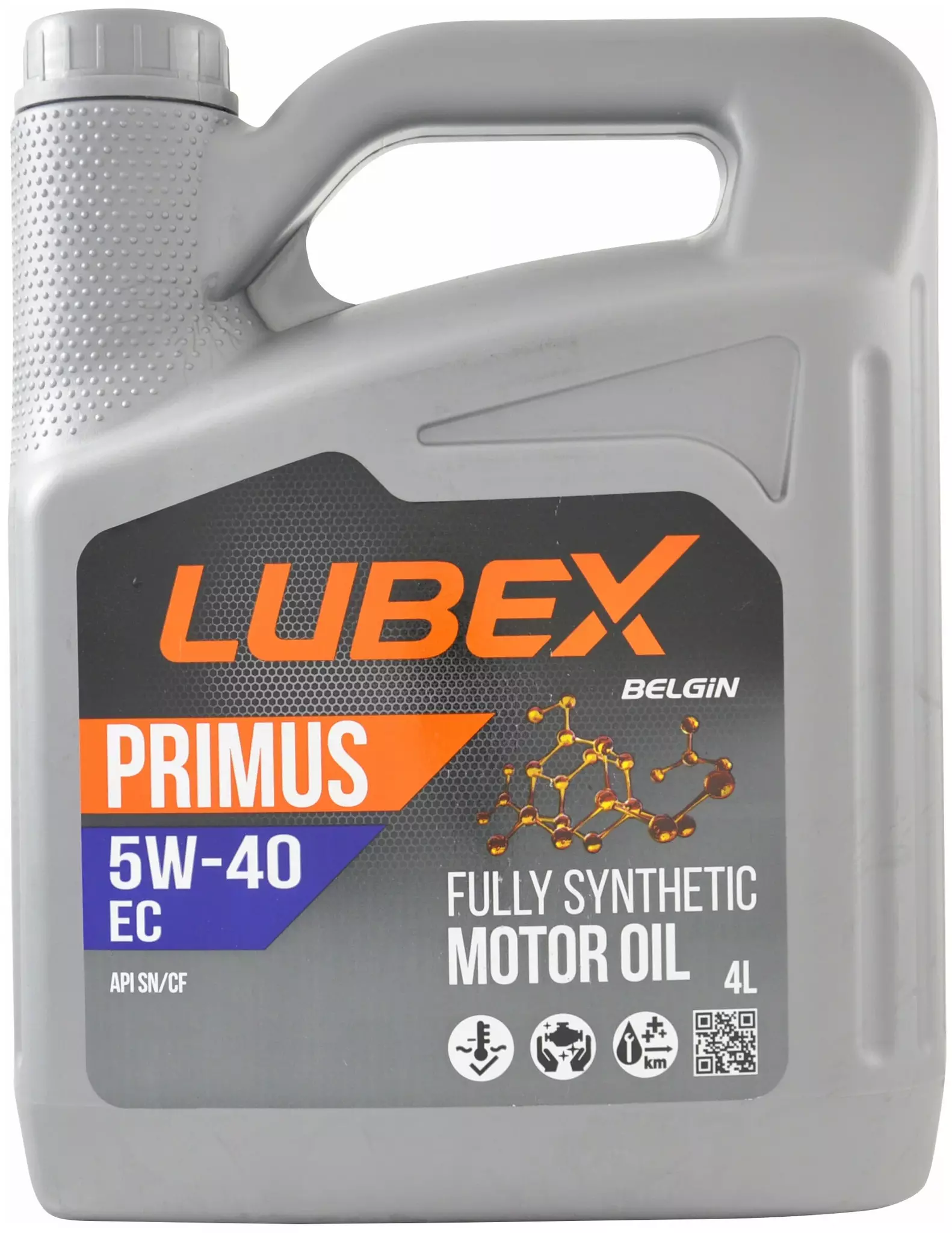 Моторное масло LUBEX PRIMUS EC 5W40 синтетическое 4л