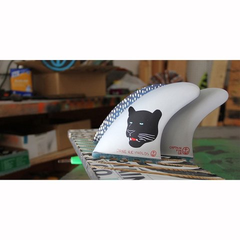 Плавники CAPTAIN FIN Dane Reynolds Thruster Small (Single Tab), компл. из трех, S
