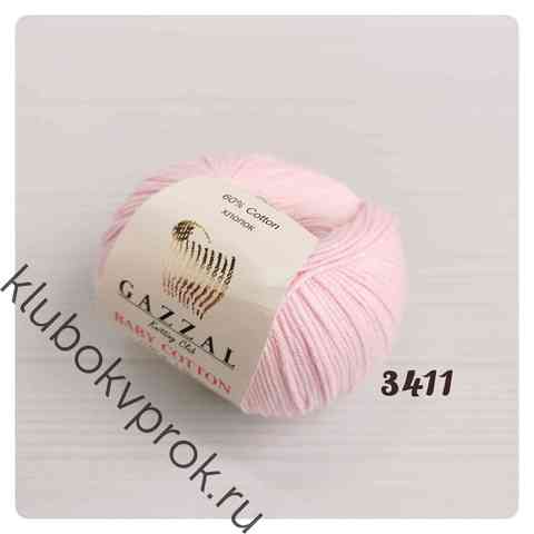 GAZZAL BABY COTTON 3411, Нежный розовый