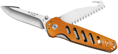 Фото Нож складной 183 Alpha Crosslock - BUCK 0183ORS, сталь 420HC, рукоять алюминий, оранжевый