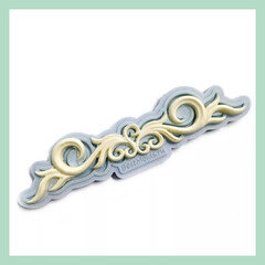 0023 Молд силиконовый. Орнамент ажурный вытянутый