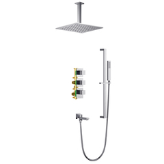 Timo Selene SX-2239/00SM Душевая система встраиваемая с термостатом, цвет: хром фото