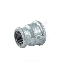 Муфта переходная чугун оц Ду 20х15 (3/4"х1/2") ВР Fittex