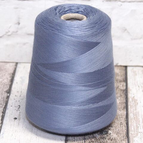 Смотка кашемир с шелком (30%) FAIR SILK 6*2/120 серо-голубой