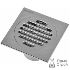 Трап хромированный 15 × 15 вертикальный