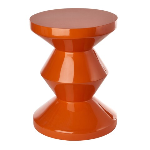 Приставной столик Pols Potten Zig Zag orange, оранжевый
