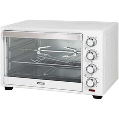 Духовка электрическая, Econ, ECO-G3801MO, 38 л, 1800 Вт, 7 реж, бел, 13677