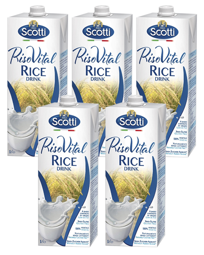 Рисовый напиток Riso Scotti Riso Vital 1 л. - 5 шт.