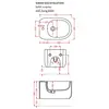ArtCeram GIB001 01 00BI*1 Биде подвесное, цвет: белый