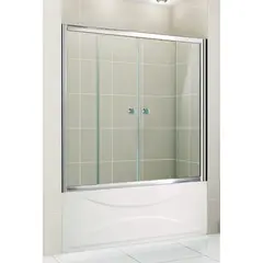 Cezares PRATICO-VF-2-150/140-P-CR Шторка на ванну фото