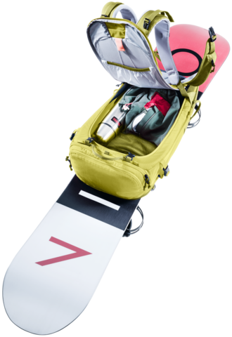 Картинка рюкзак для сноуборда Deuter Freerider Pro 34+ Cactus/Sprout - 22