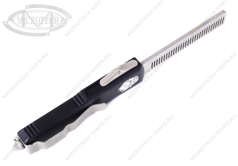 Microtech Tactical Beard Comb Stonewash Fine Tooth Elmax