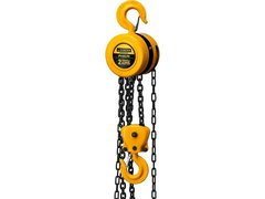 STAYER ProLift, 2 т, 2.5 м, ручная цепная шестеренная таль, Professional (4308-2)