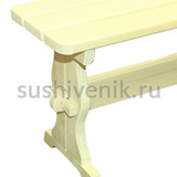 Скамья 180*30*44 см из осины - 3