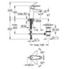 GROHE Eurodisc Cosmopolitan 33190002 Смеситель для раковины