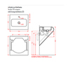ArtCeram La Fontana LFL002 01 00 BI*1 АКЦИЯ Раковина подвесная, 55x45, цвет: белый