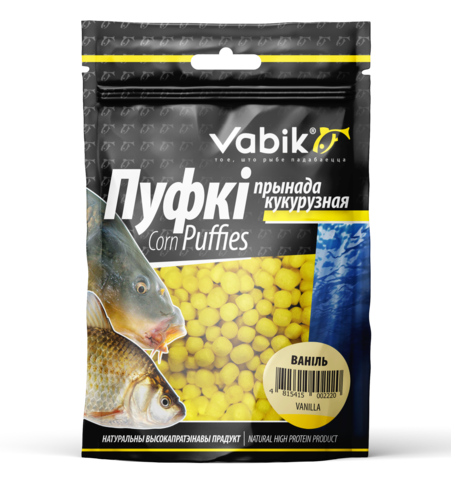 Приманка Vabik CORN PUFFIES Ваниль ( продажа от 5 шт ) 4 мм