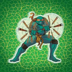 Акриловый стенд "TMNT: Michelangelo"