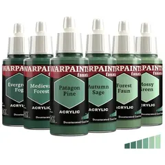 Flexible Triad: Desaturated Cool Greens