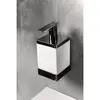 Boheme 10727-SGM Диспенсер настенный Qubic Shine Gun Metal
