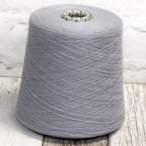 Кашемир кардный CARIAGGI CASHMERE 100 2/28 светло-серый