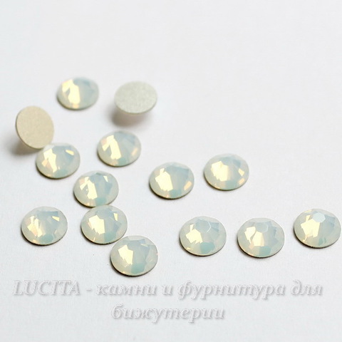 2058 Стразы Сваровски холодной фиксации White Opal ss 20 (4,6-4,8 мм), 10 штук ()
