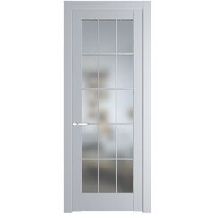 Межкомнатная дверь эмаль Profil Doors 4.1.2 (р.15) PD лайт грей остеклённая