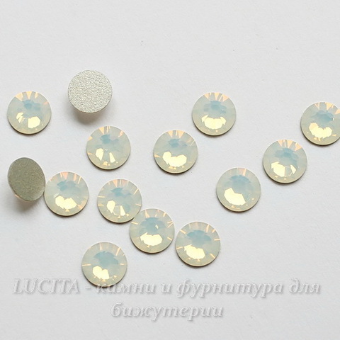 2058 Стразы Сваровски холодной фиксации White Opal ss 20 (4,6-4,8 мм), 10 штук ()