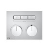 Gessi Hi-Fi 63006#031 Термостат для душа, с включением до 3 источников одновременно (внешняя часть), цвет: хром