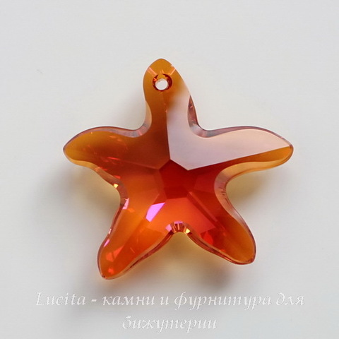 6721 Подвеска Сваровски Морская Звезда Crystal Astral Pink  (20 мм) ()