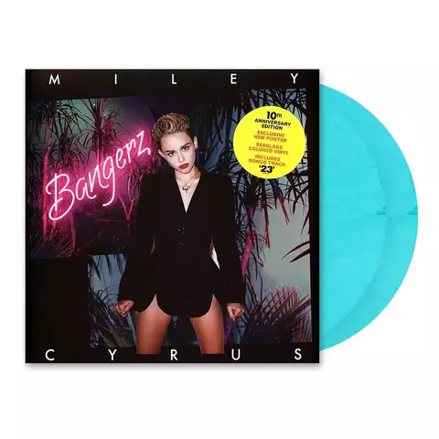 Виниловая пластинка. Miley Cyrus – Bangerz (Sea Glass Marbled)