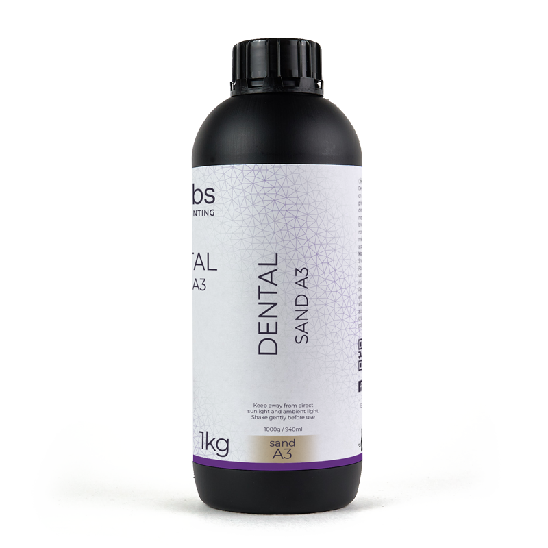 Фотополимер HARZ Labs Dental Sand A3, бежевый (1 кг)