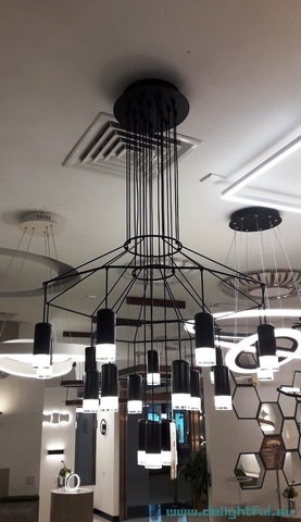 Люстра VIBIA Wireflow 18 lamps