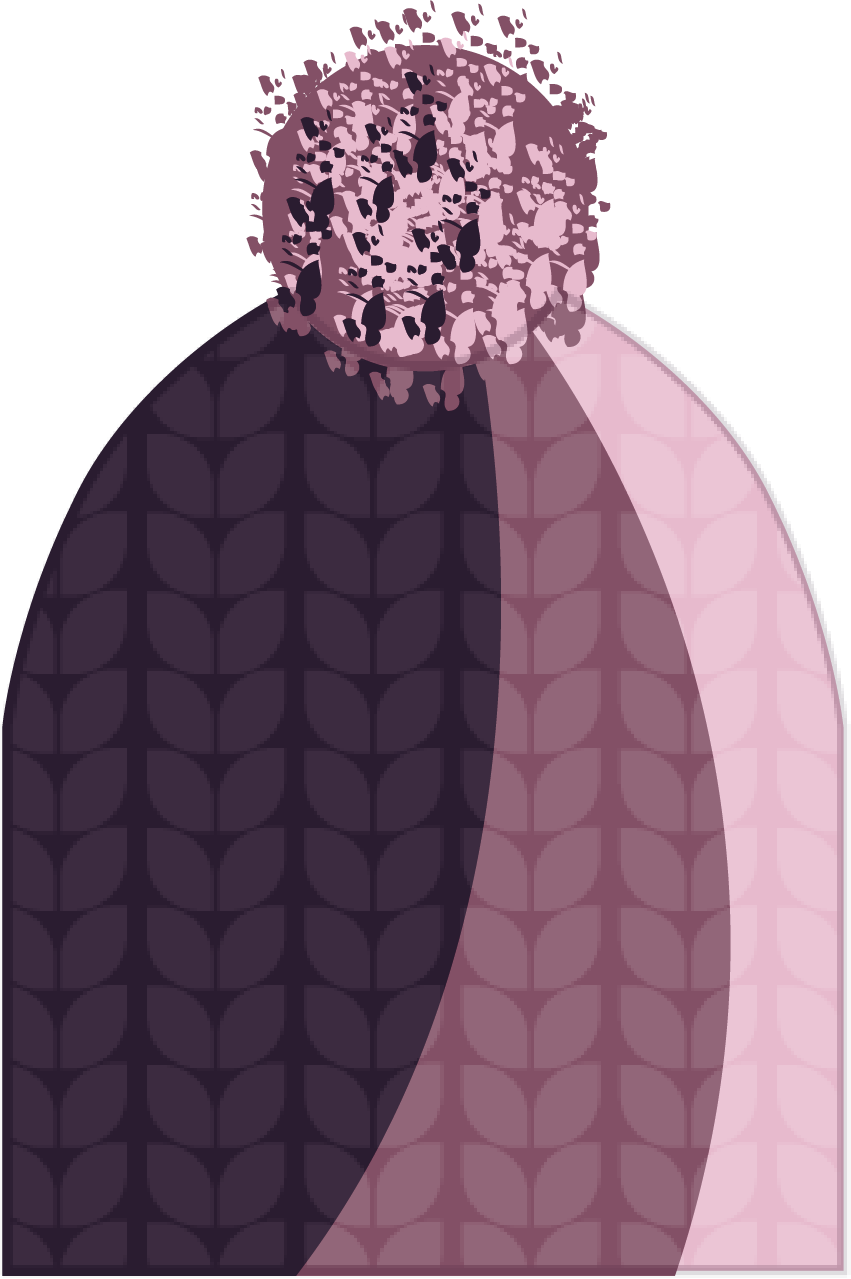 Nordski Knit лыжная шапка colour violet