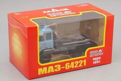 MAZ-64221 blue truck tractor 1:43 Nash Avtoprom